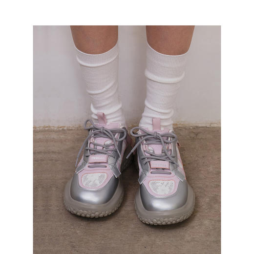 Teenie Weenie小熊撞色鞋子女春夏鞋TTAP24S608A 商品图1