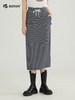 【简洁修身】波顿年春夏女士蓝色条纹半身长裙高端休闲LK217123 商品缩略图1