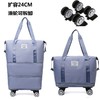 TZF-旅行袋超大容量手提大容量滑轮防水行李袋待产收纳短途出差旅行包 商品缩略图6
