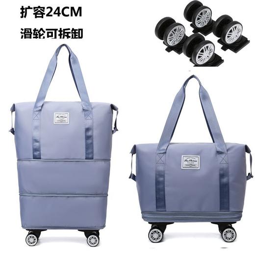 TZF-旅行袋超大容量手提大容量滑轮防水行李袋待产收纳短途出差旅行包 商品图6