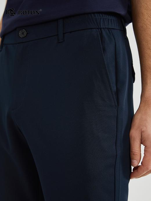 【挺括微弹】波顿年春夏男士斜袋长裤高端美式休闲修身ME867123 商品图2
