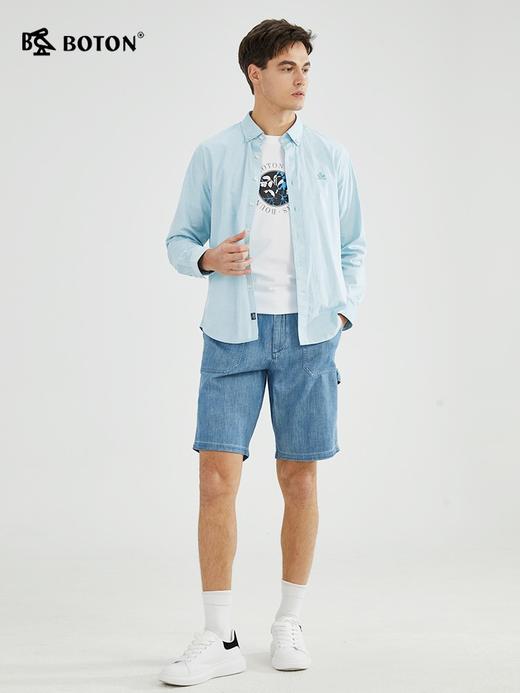 【吸湿透气】波顿春夏季男士短袖圆领T恤高端美式休闲MT931223 商品图1