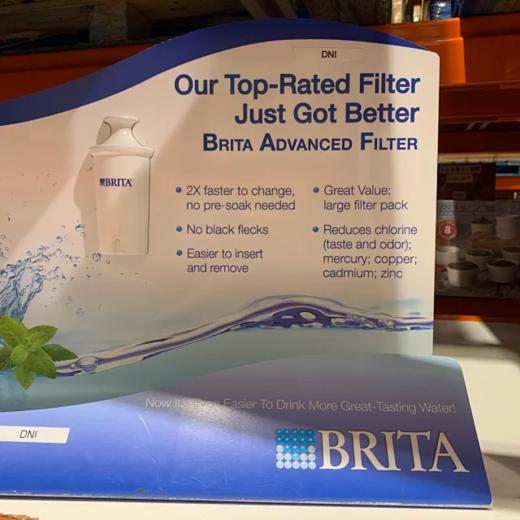 BRITA 碧然德 水壶滤水芯 10只装（建议搭配本店滤水壶使用）美国采购，无中文标签，介意慎拍 W 商品图6