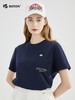【垂坠挺括】波顿年春夏女士宽松圆领短袖t恤高端LT295223 商品缩略图2