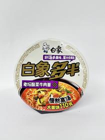 白象多半老坛酸菜牛肉面153g