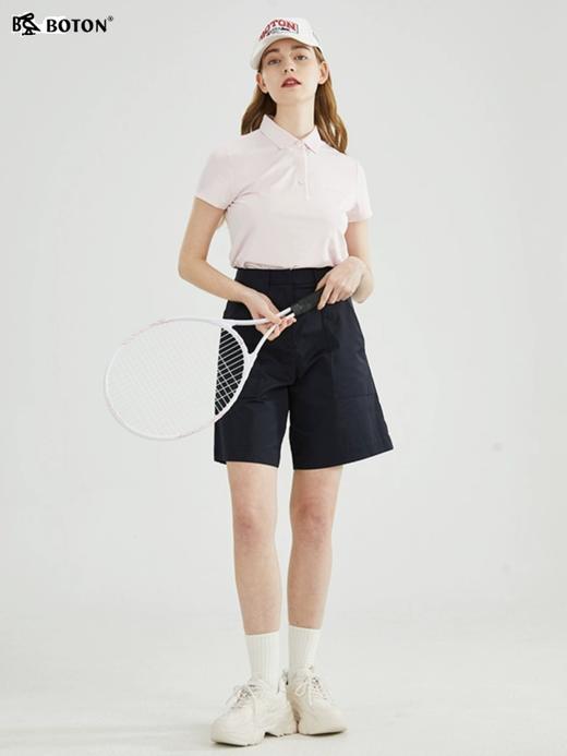 【吸湿速干】波顿夏季女装经典高端短袖户外运动POLO衫LT231223 商品图4