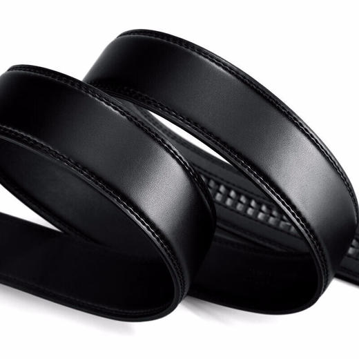 七匹狼腰带礼盒套装头层牛皮短款男士钱包+自动扣牛皮皮带时尚送礼精装礼盒 商品图3