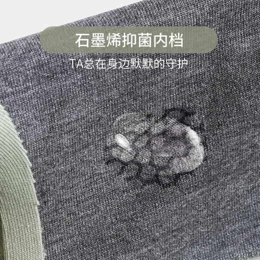 女士内裤女纯棉无痕透气性感女士三角裤石墨烯内裆日系少女生短裤 商品图2