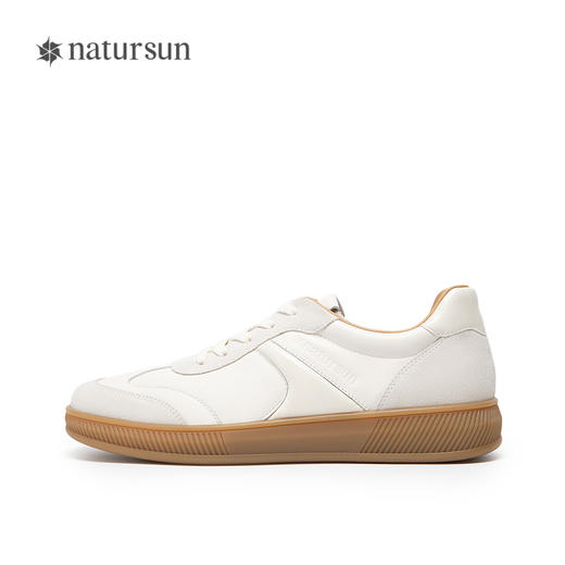 natursun女鞋德训鞋女秋季软底增高美式复古百搭休闲板鞋N24483241 商品图2