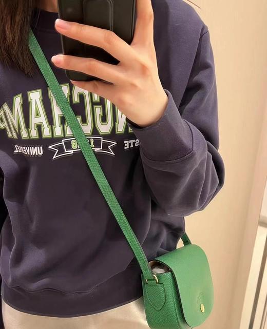 龙X百搭简约mini牛皮马鞍包 商品图5