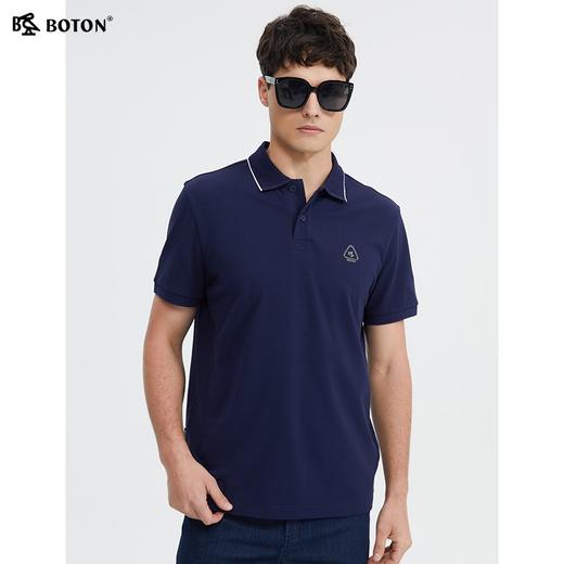 波顿男士春夏短袖POLO衫高端美式休闲保罗t恤MT005224 商品图1