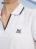 波顿夏季女士短袖高端美式休闲v领polo保罗衫短袖上衣LT316224 商品缩略图3