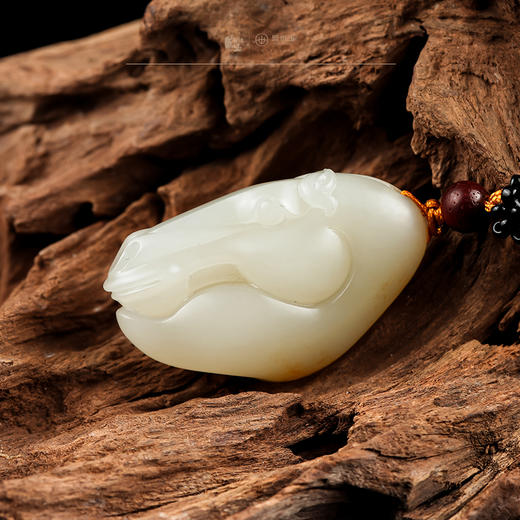 新疆国玉盟世玉和田玉白玉挂件（马到成功）【带证书·顺丰物流】 商品图4