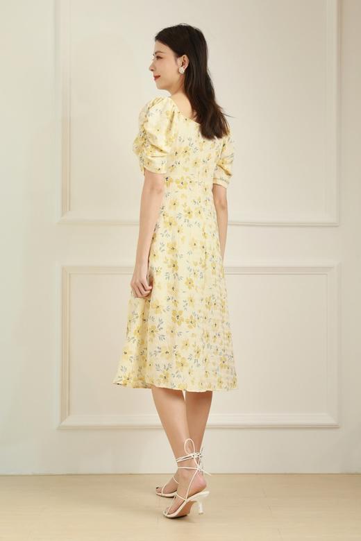 L.Fleuri 开叉碎花连衣裙 12387 商品图2