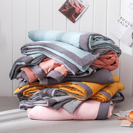 【超柔超亲肤！盖在身上的‘’小空调”】冰爽丝滑，凉而不冰，感受清凉夏夜，空调被夏凉被春秋薄被子被芯单双人儿童学生 商品图2