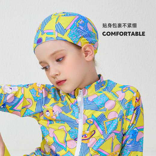 【清仓 不退换】Oribigo男女宝泳帽/分体/连体长袖短裤泳衣 | 亲肤舒适、UPF50+防晒、透气速干、弹性好不变形【HZ】 商品图12