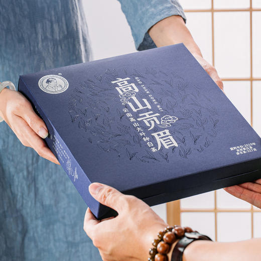 澜沧古茶 高山贡眉大饼357g盒装  老白茶白牡丹茶饼 商品图3
