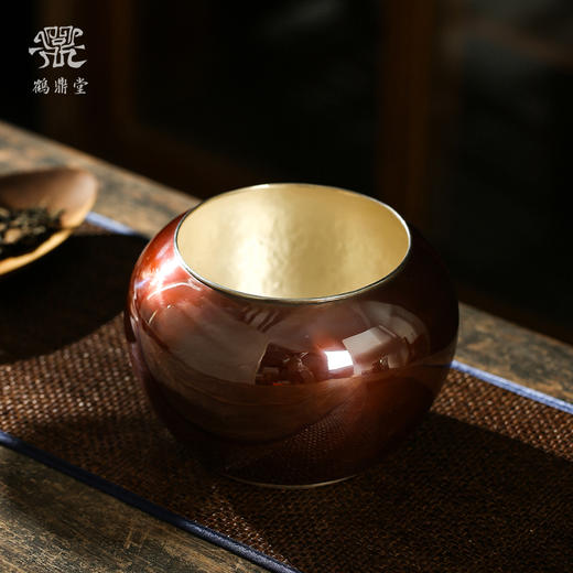 鹤鼎堂于飞系列乐胥建水镜面（铜包银）（缺货） 商品图3