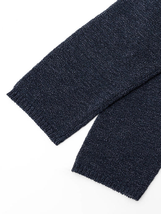 COCO ZONE "蓝莓“夏季新款简约时尚长袖上衣镂空透气百搭针织衫CC2B0914 商品图5