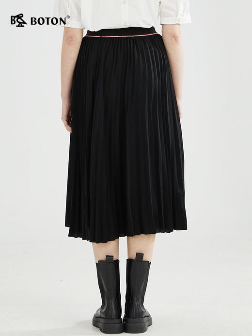 【灵动优雅】波顿年春夏季女士百褶半身长裙高端休闲百搭LK216123 商品图3