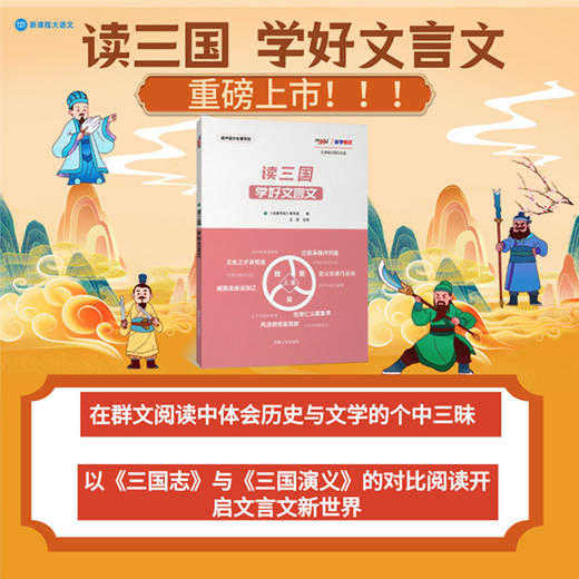 天利38套王涛新课标大语文  读三国 学好文言文 商品图2