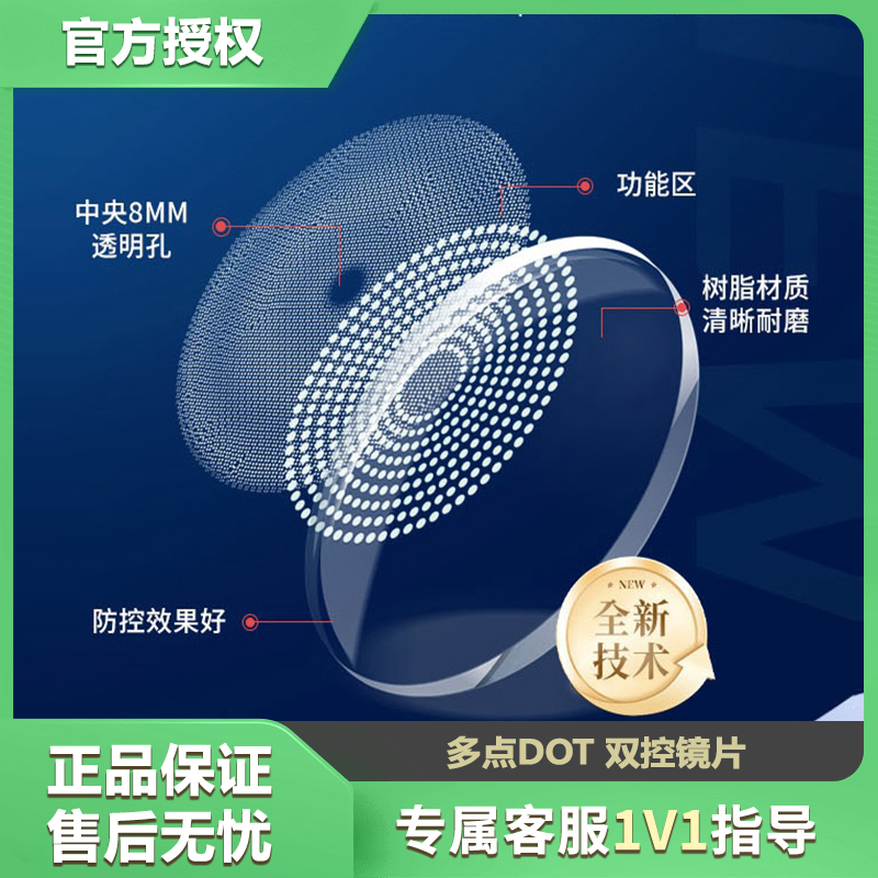 压轴大师  多点NEARDOT双控镜片点扩散近视护眼多点离焦（无质量问题不支持7天无理由）