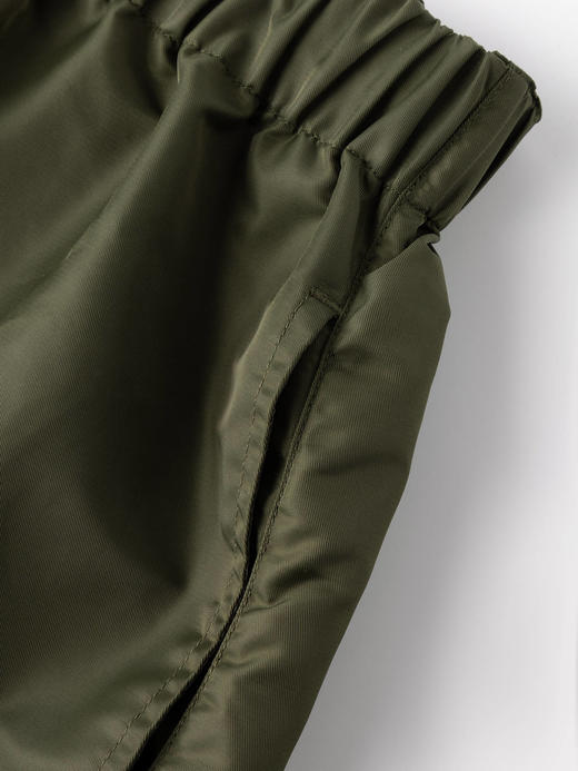 COCO ZONE"宅宅裤”夏季简约松紧腰显瘦短裤百搭休闲A字裤CC1B1470 商品图5