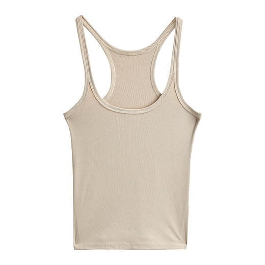 纯棉大码针织小吊带打底内搭春夏白色工字背心女辣妹修身性感上衣 商品图4