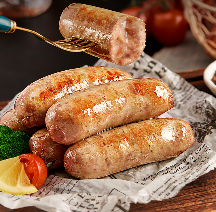 锋味派黑胡椒味猪肉爆汁烤肠 440g *1 +锋味派原味黑猪肉爆汁烤肠 440g*1