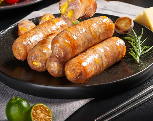 锋味派黑胡椒味猪肉爆汁烤肠 440g *1 +锋味派原味黑猪肉爆汁烤肠 440g*1 商品图9