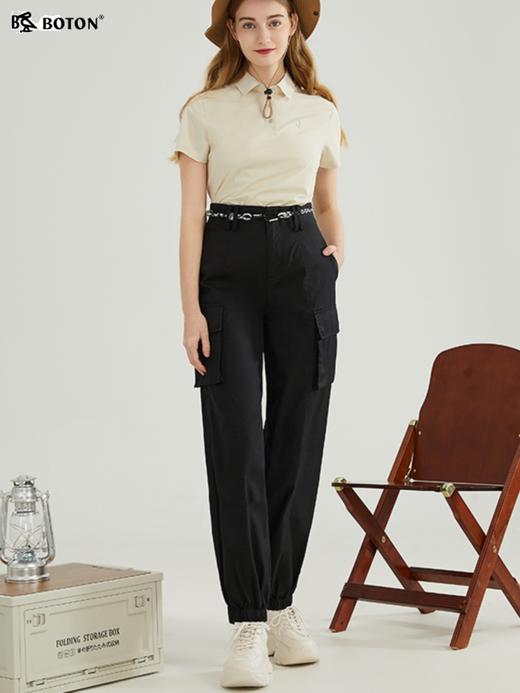 【吸湿速干】波顿春夏女士运动短袖POLO高端休闲户外LT232223 商品图4