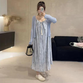 清冷禅意风连衣裙 轻松get古典美