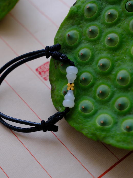 九紫离火·葫芦随身·和田手环【嘉石309】 商品图2