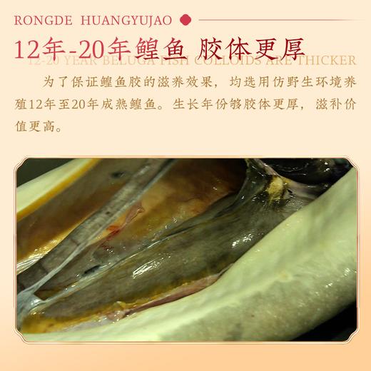 【容德嚴選】古法鳇鱼胶  十二年以上成熟鳇鱼  鱼中活化石 商品图4