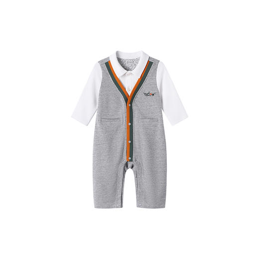 【商场同款】英氏婴儿衣服春夏长袖男宝纯棉连体衣新款爬服 商品图4