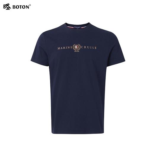【吸湿透气】波顿春夏男士字母户外休闲短袖运动简约T恤衫MT937223 商品图5