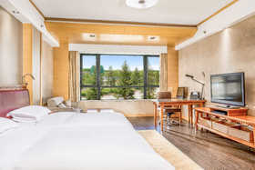 长白山至尊园景双床房连住2晚含早+娱雪乐园+接送机