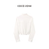 COCO ZONE新款夏季系腰时尚休闲百搭衬衫 23C29063 商品缩略图1