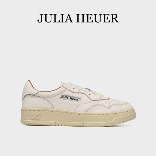Julia Heuer 低帮厚底复古小白鞋 商品图2
