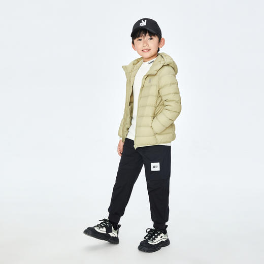 男童全腰针织单裤秋季新款安奈儿童装EB436542 商品图3