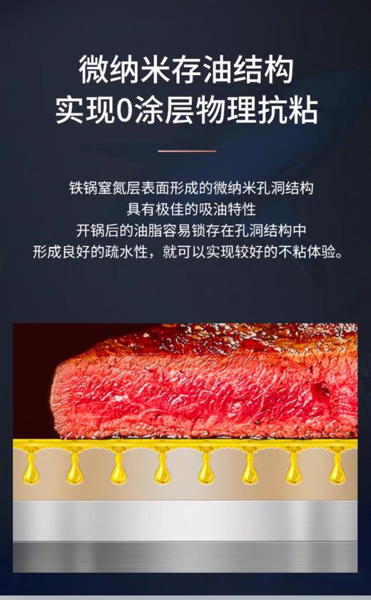 【6F】三禾极热轻铁锅CTS300-1/3200-1 商品图2