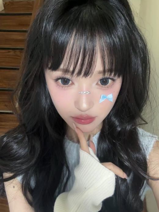 fullygift半年抛  热泪醒海/热泪煮冰 14.5mm 深蓝/巧棕 超自然素颜款 煮冰有同款日抛 商品图1