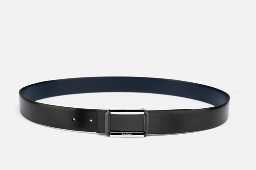 皮尔卡丹皮带男真皮都市休闲不锈钢板扣高级轻奢裤腰带商务牛皮裤带 商品图6