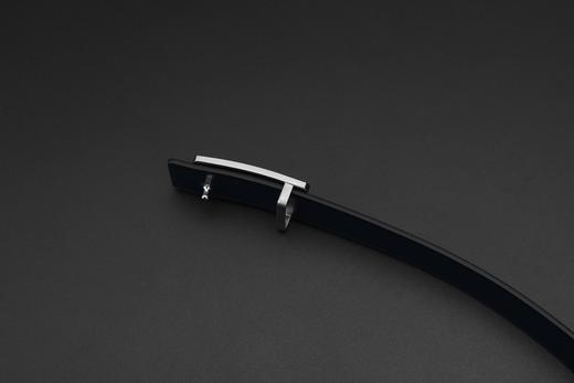 皮尔卡丹皮带男真皮都市休闲不锈钢板扣高级轻奢裤腰带商务三色牛皮裤带 商品图10