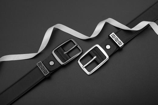 皮尔卡丹皮带男款合金针扣头皮带男真皮腰带男真皮皮带男士送男友送爸爸礼物 商品图2