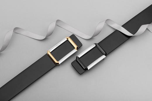 皮尔卡丹皮带男真皮都市休闲不锈钢板扣高级轻奢裤腰带商务牛皮裤带 商品图10