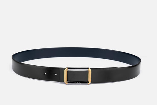 皮尔卡丹皮带男真皮都市休闲不锈钢板扣高级轻奢裤腰带商务牛皮裤带 商品图7