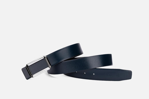 皮尔卡丹皮带男真皮都市休闲不锈钢板扣高级轻奢裤腰带商务牛皮裤带 商品图9