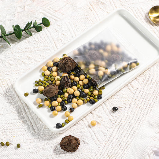 袋鼠小布乌梅三豆饮料包绿豆黄豆黑豆乌梅解暑饮品  300g/袋 商品图1