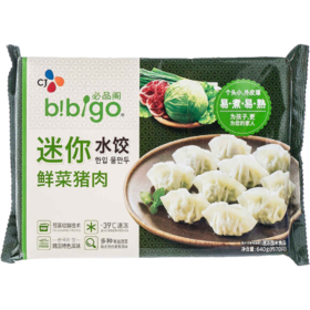 [1+1]CJ 비비고 돼지고기야채 물만두640g